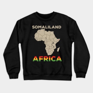 Somaliland-Africa Crewneck Sweatshirt